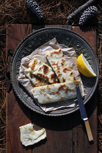Leek and Fetta Gozleme – Sow Grow Eat