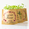 Wedding Favour - Personalised Herb Growing Kit in a Bag